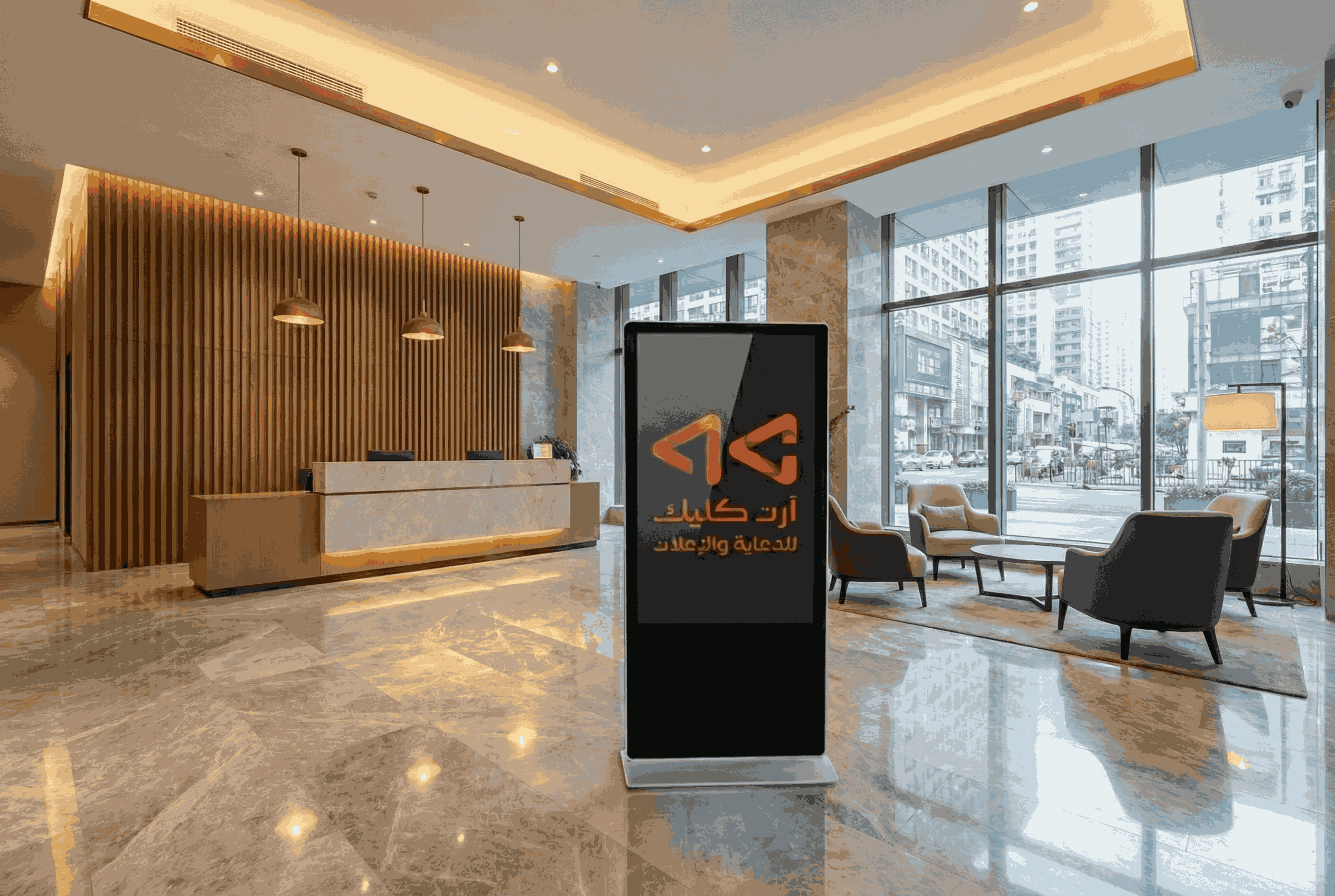 إنشاء محتوى مرئي جذاب للشاشات الرقمية